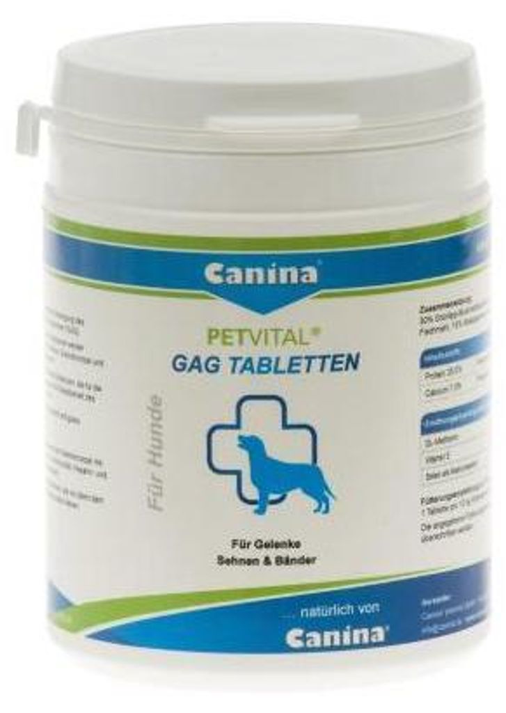 Canina PETVITAL GAG Tabletki ok. 180 sztuk 180g Zdjęcie produktu 