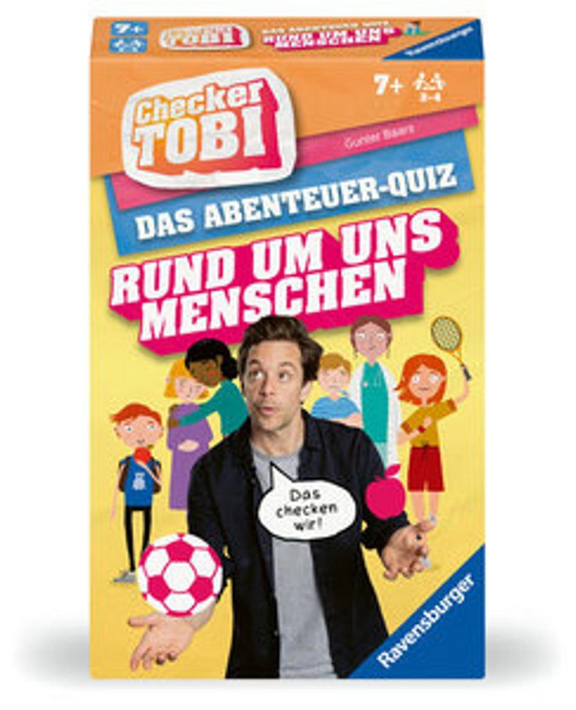 Checker Tobi: Rund um uns Menschen - Reisespiel ab 7 Jahre Produktbild 