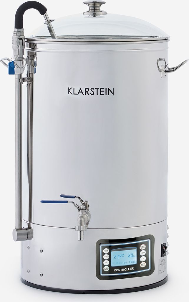 Klarstein, súprava na varenie piva, rmutovací kotol, 2500W, Obrázok produktu 