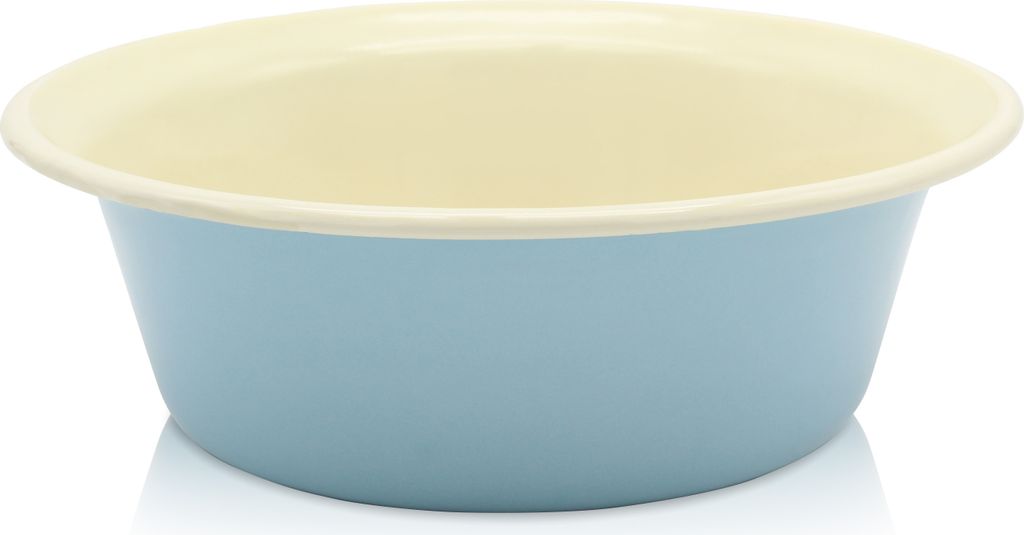 Karl Krüger 10128PAB Schüssel Sylt emailliert, blau, 28 cm Produktbild 