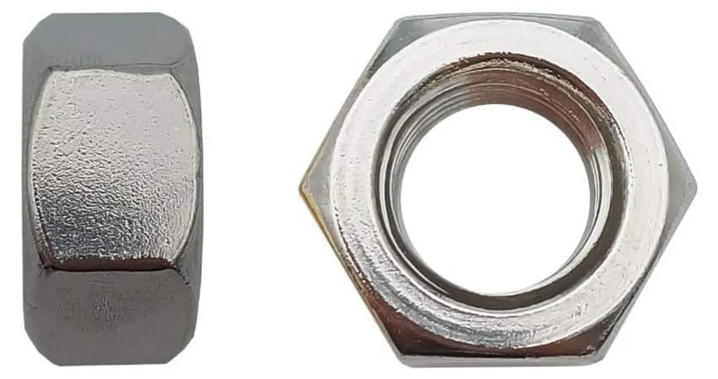 Lot de 100 Écrous Hexagonaux M14 en Acier Inoxydable pour Fixation