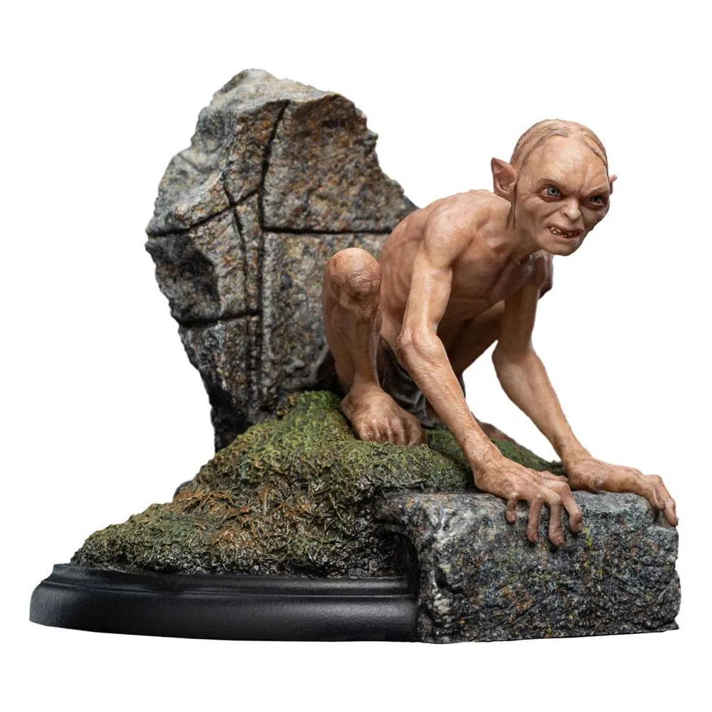 Figurine Seigneur des Anneaux Gollum 11 cm, Statuette Miniature de Collection