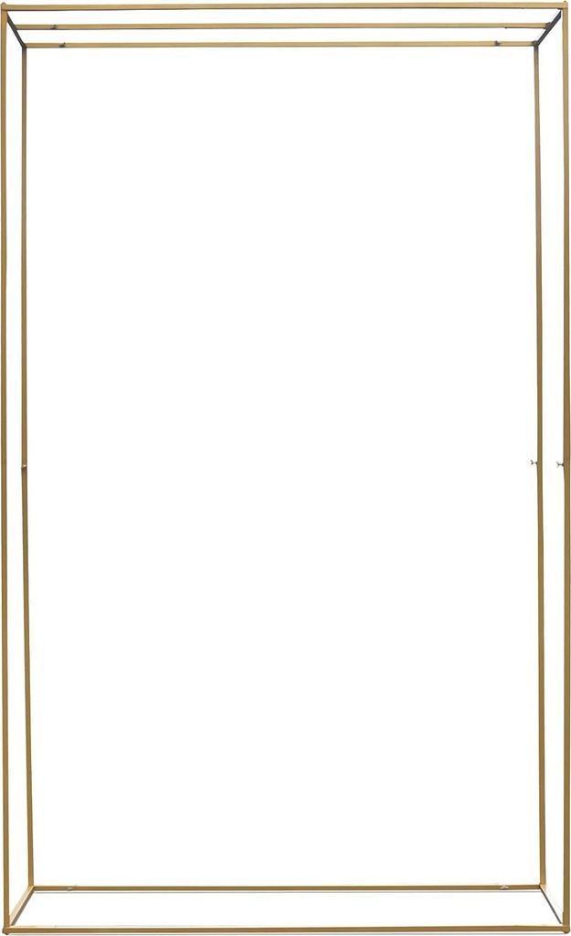 2.8M Quadrat Metall Hochzeitsbogen Ballonbogen Hintergrund Blumen Ständer Für Hochzeit Garten Party Dekorationen Gold