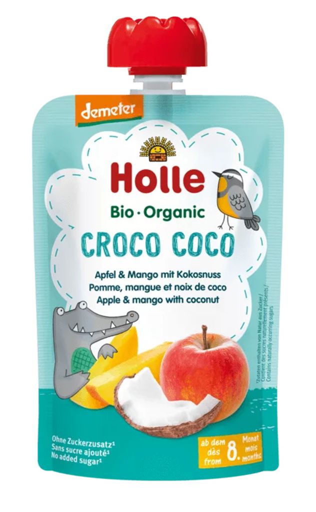 KOKOS-KROKODIL-PÜREE (APFEL – MANGO – KOKOS) OHNE Produktbild 