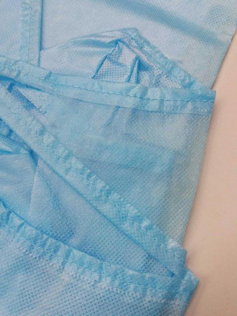 Schutzkittel aus PP- PE Vliesstoff, 35 gramm 10er Pack, Größe:XL