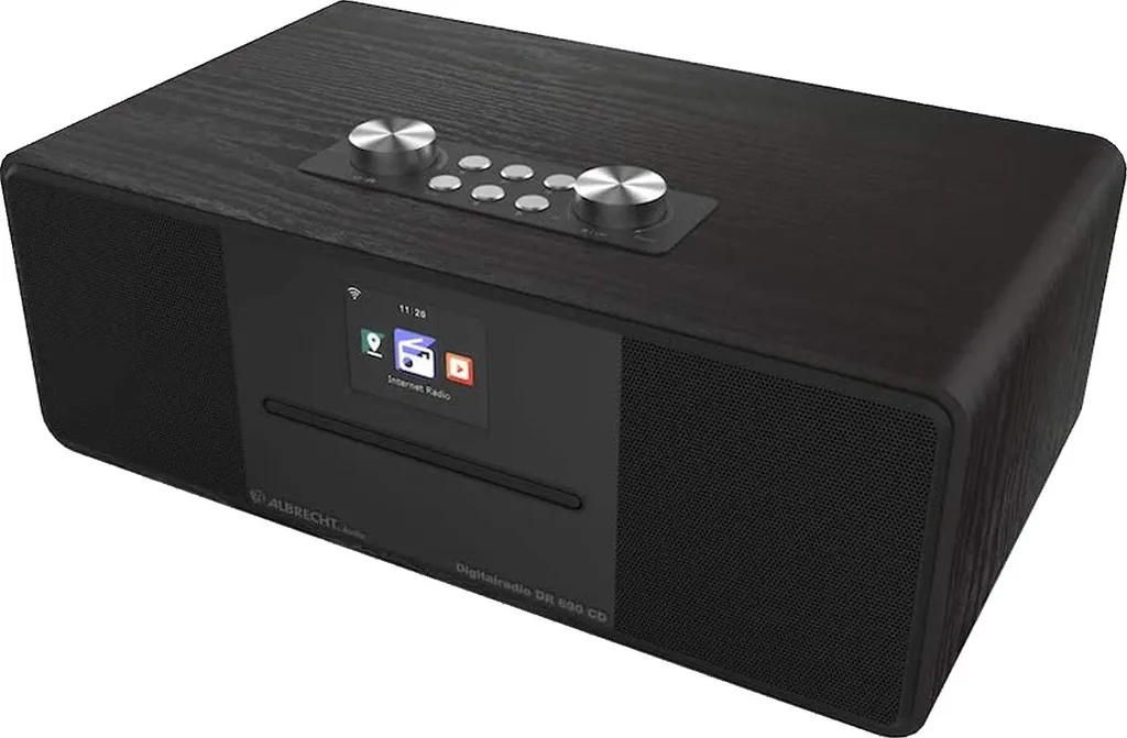 Radio Internet Albrecht DR 690 Multi-Sources DAB+ CD et Son Stéréo 20W