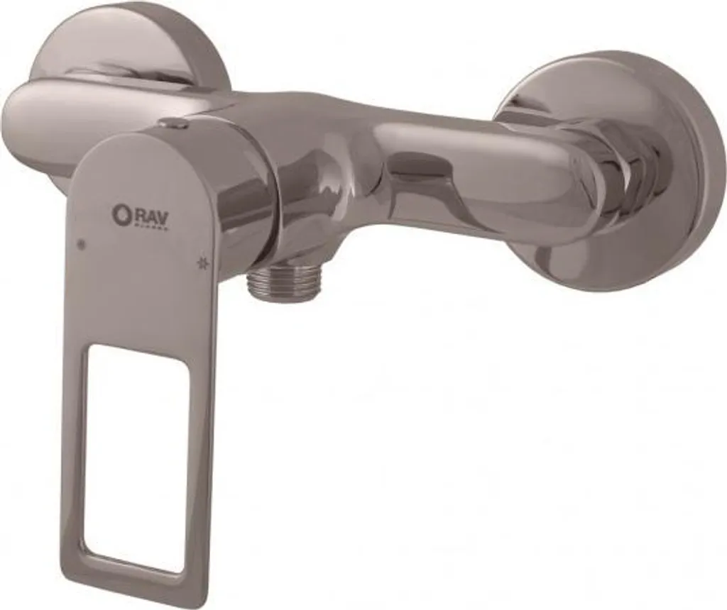 Miscelatore Doccia NIL Slezák-RAV Grigio Metallo PVD 150mm Prezzo - 2