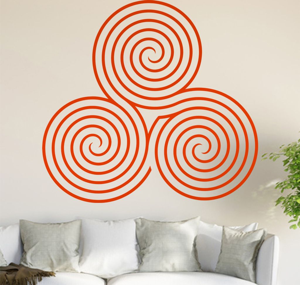 Irrgarten III Wandtattoo in 6 Größen - Wandaufkleber Wall Sticker - Dekoration, Küche, Wohnzimmer, Schlafzimmer, Badezimmer