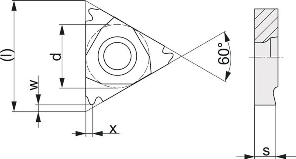 Inserti Tornio 16IR150 ISO PK30 - Filettatura Interna Senza Errori - 2