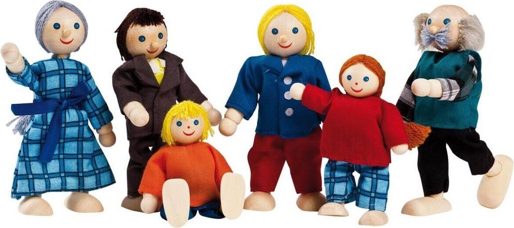 Biegepuppen City Familie Produktbild 3