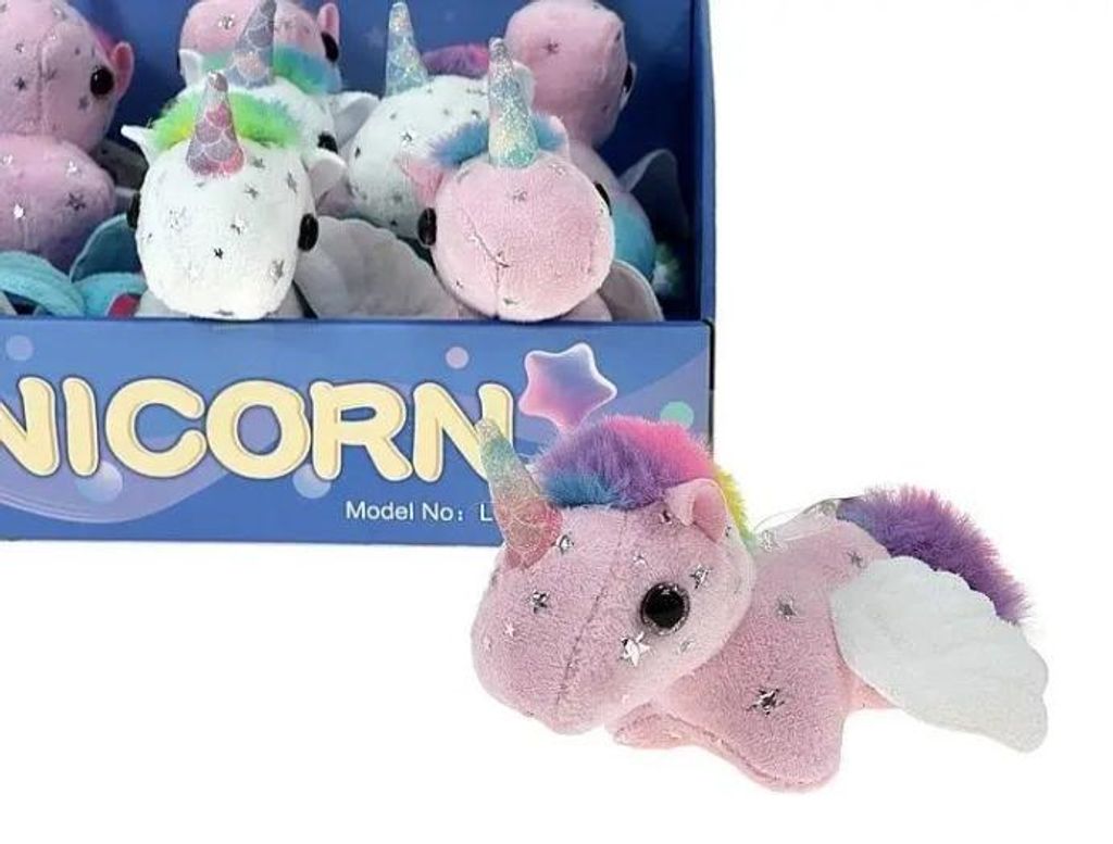Unicorno di peluche 15 cm MIX - ADAR Immagine del prodotto 