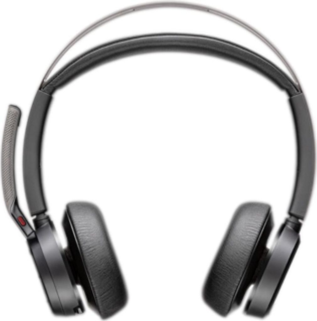 HP Poly Voyager Focus 2 USB-C-C Headset +USB-C/A-Adapter Produktbild 