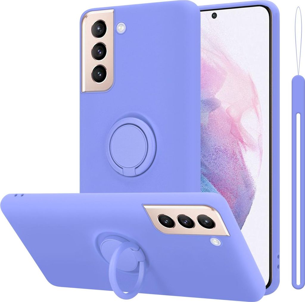 Cadorabo Hülle für Samsung Galaxy S22 PLUS Schutz Hülle in Lila Handyhülle TPU Etui Case Cover