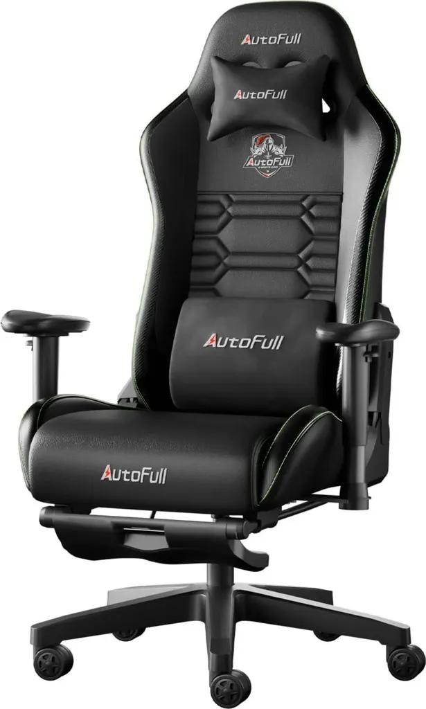 Chaise gaming ergonomique AutoFull C3 avec support lombaire réglable