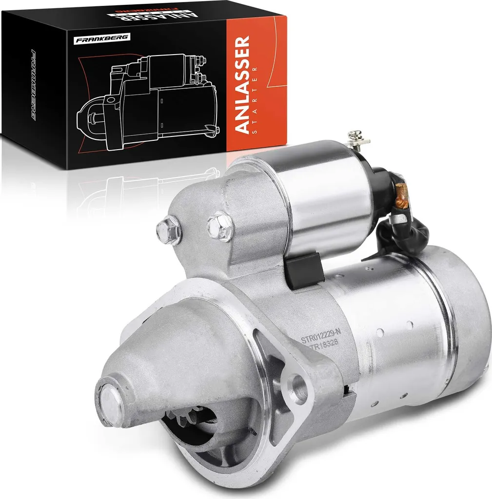 Démarreur 12V robuste pour Opel Vectra B et Kadett E essence diesel
