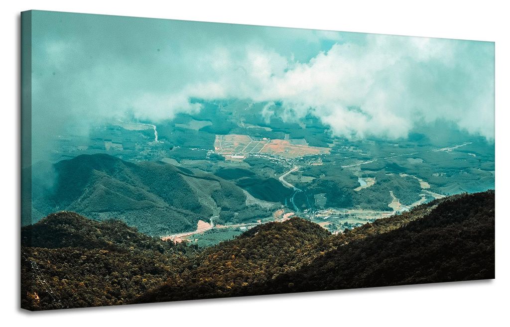 Leinwanddruck Naturlandschaft Hochland 120x60 cm