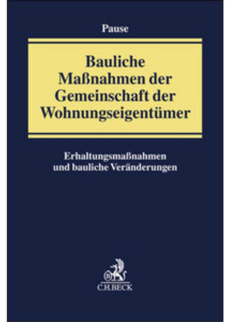 Bauliche Maßnahmen in der WEG
