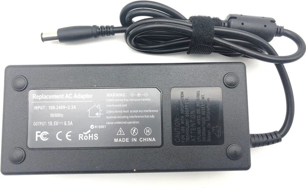Caricatore HP 120W 18.5V 6.5A per Envy 17-2000 | Adattatore Alta Efficienza