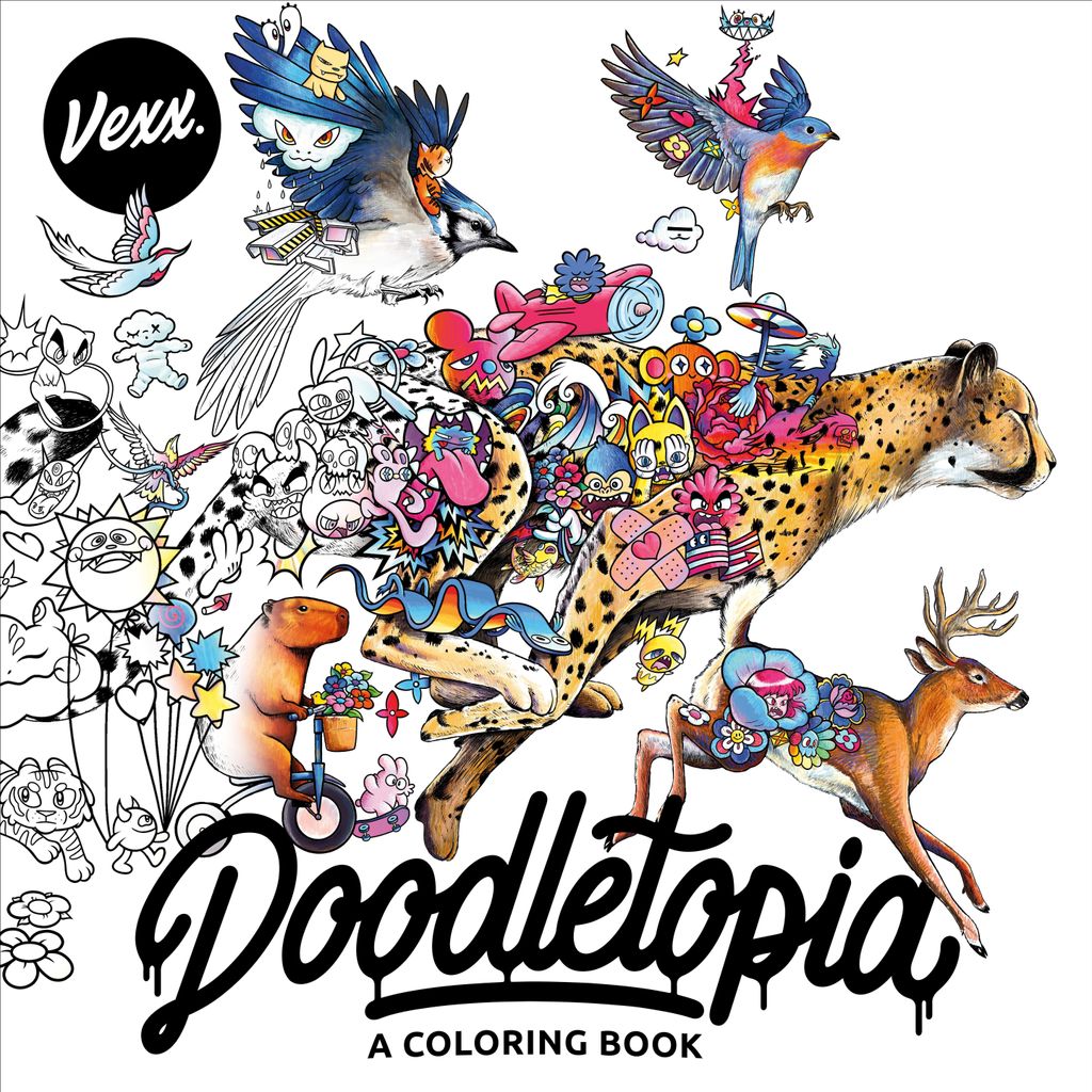 Vexx Doodletopia Malbuch von Penguin Publishing Group: Produktbild 