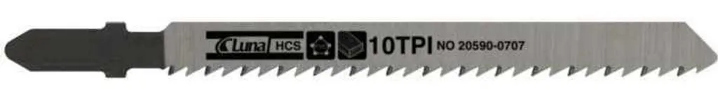Lame Seghetto Legno/Plastica HCS 75mm Denti Rettificati 5pz