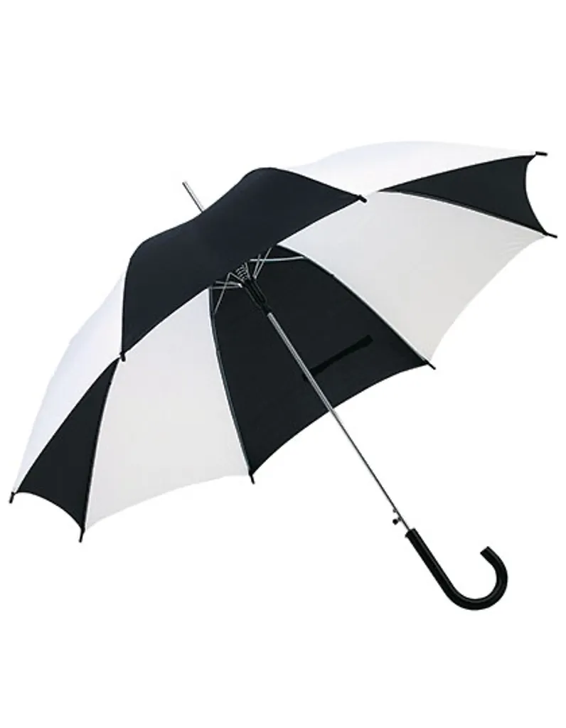 Ombrello a Bastone L-Merch Automatico: Eleganza Classica e Manico Ergonomico