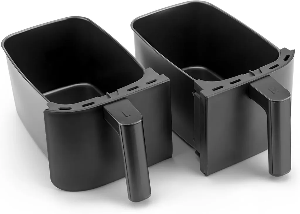 NutriBullet Air Fryer Double Bac Doppia 8 L Indipendente 2850 W Friggitrice ad aria calda Nero
