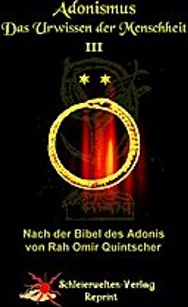Adonismus - Das Urwissen der Menschheit, Band 3