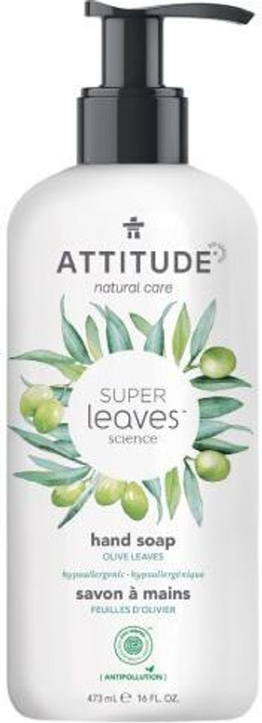 Attitude Super Olive Leaves Natural Hand Soap