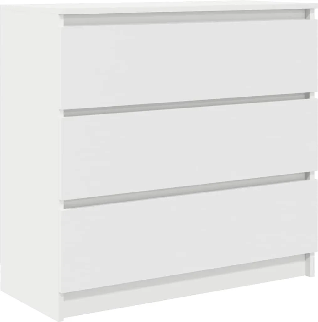 SYFAX™ Credenza Bianca 80x35x76 cm | Mobile Design Legno Multistrato