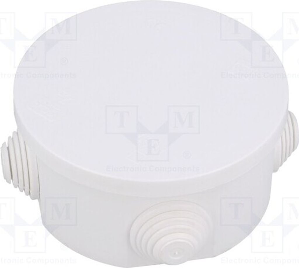 1x Gehäuse: Verbindungsdose Ø: 90mm Z: 44mm IP55 0241-00 Elektro-Installationsge