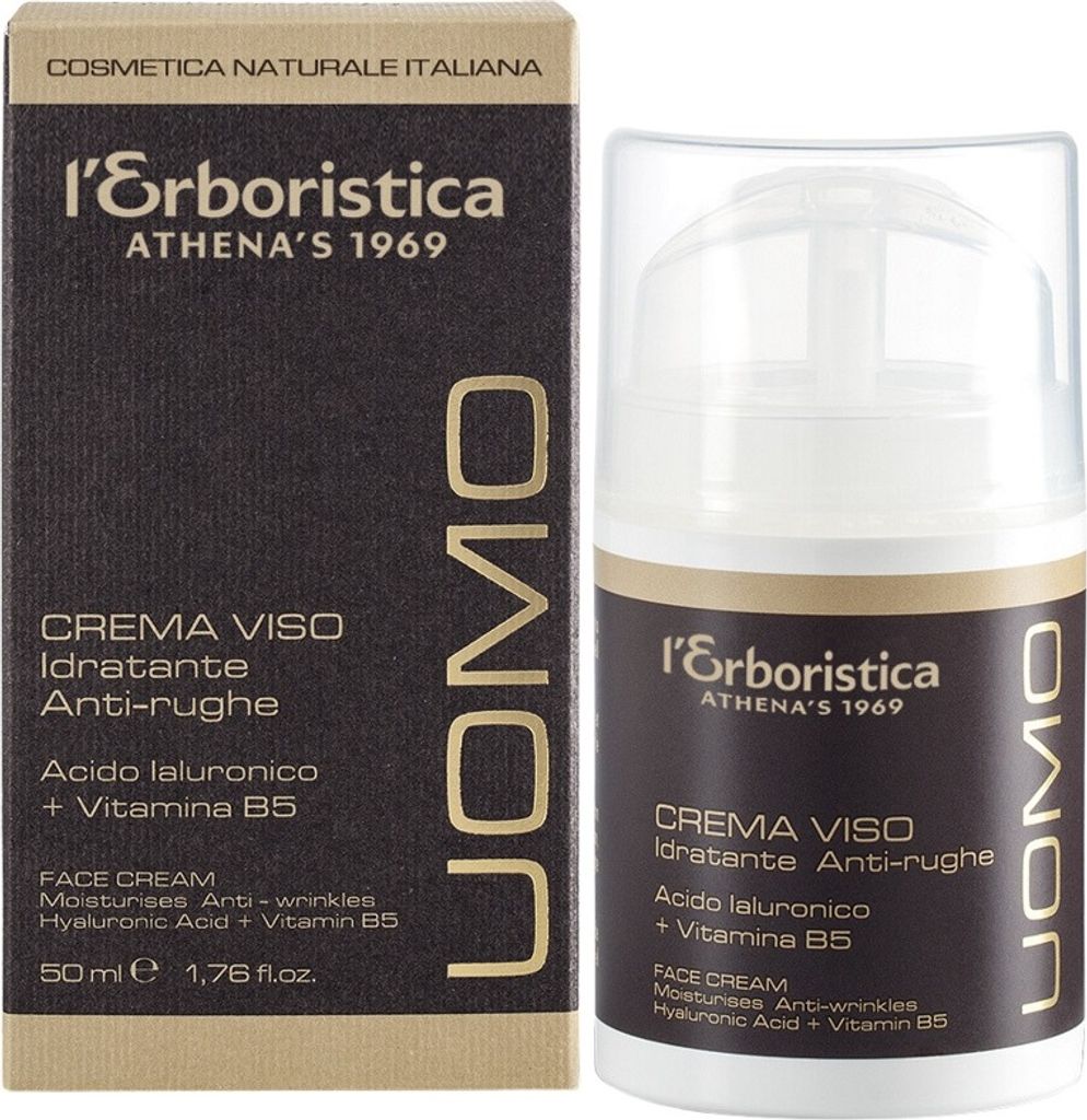 L'Erboristica Uomo Classic Krem przeciwzmarszczkowy, 50 ml Zdjęcie produktu 