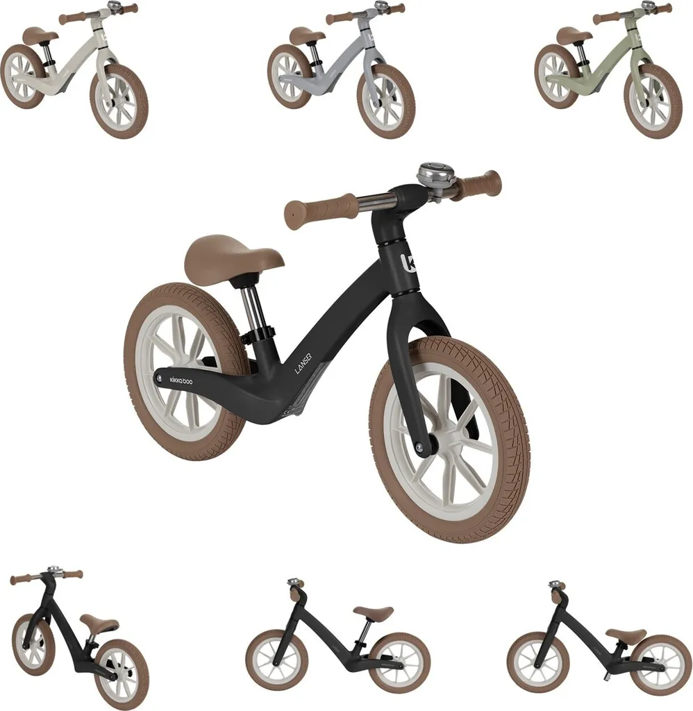 Draisienne enfant pour parc et balade Kikkaboo Roue Lanser 12 pouces
