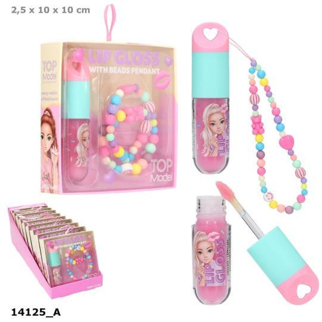 DEPESCHE TOPModel Lipgloss mit Perlenanhänger Candy Glam 3ml