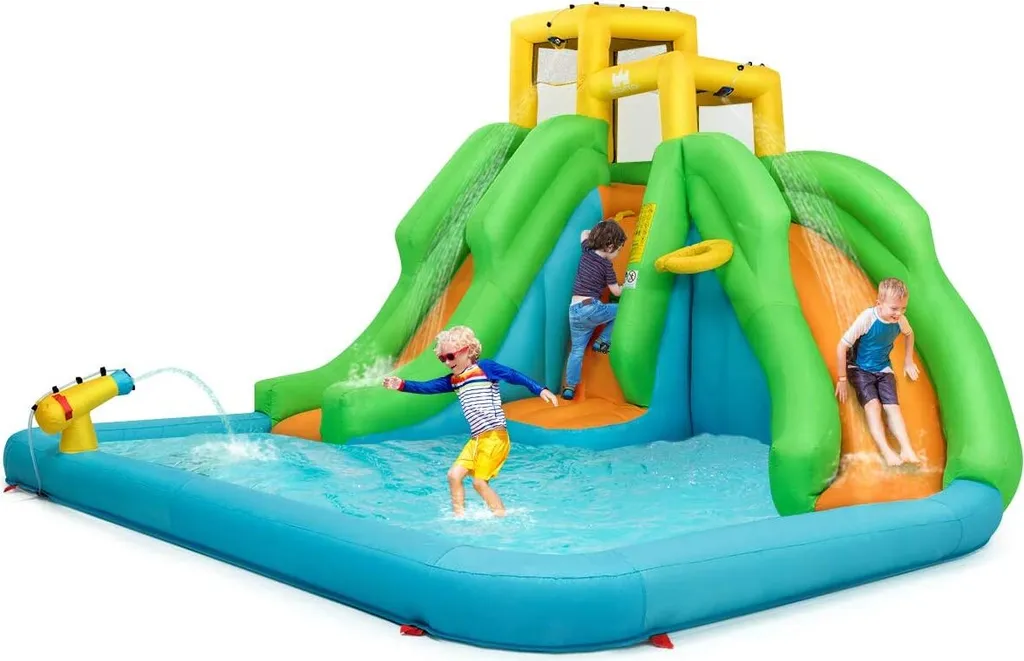 Aire de jeux gonflable pour animer vos anniversaires et après-midis d'été