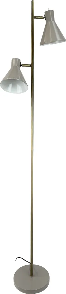 Lampe de sol marron Sleep - Lampadaire de lecture chic pour chambre