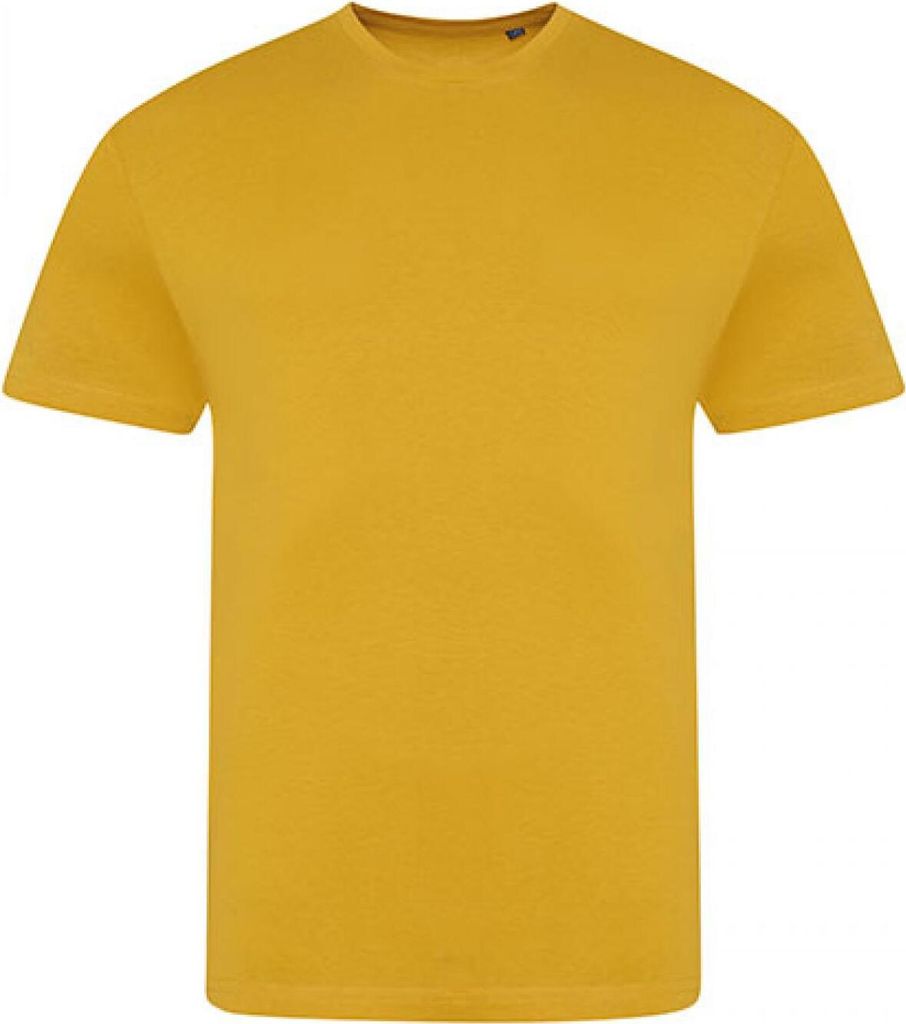 Just Ts JT100 | Herren Shirt The 100 T, Gekämmte, ringgesponnene Baumwolle - Farbe: Mustard - Größe: XXL