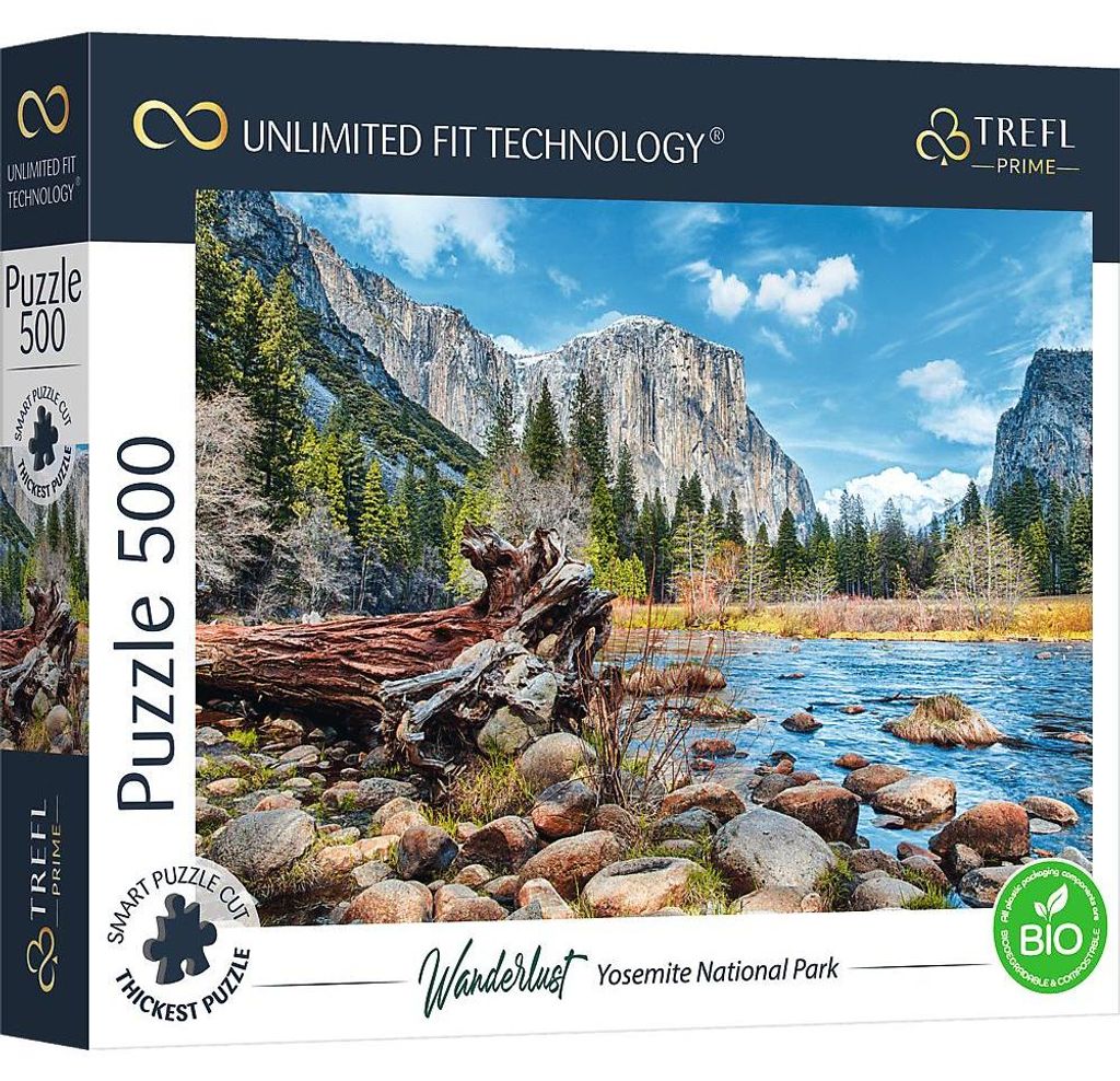 Trefl - Puzzle Yosemite National Park UFT - 500 dielov