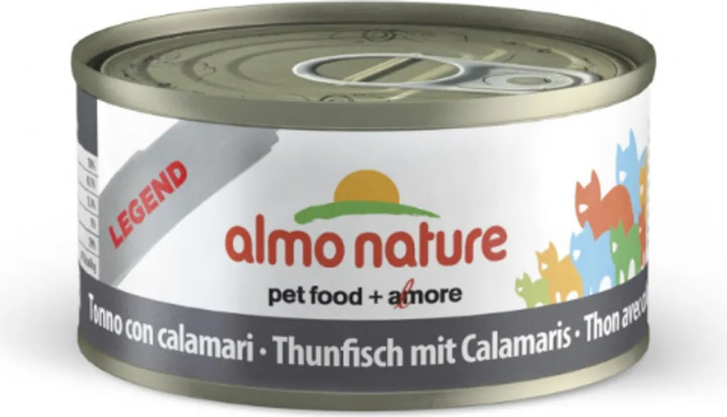 Almo Nature Legend 70g thon et calamars - Solution chat difficile