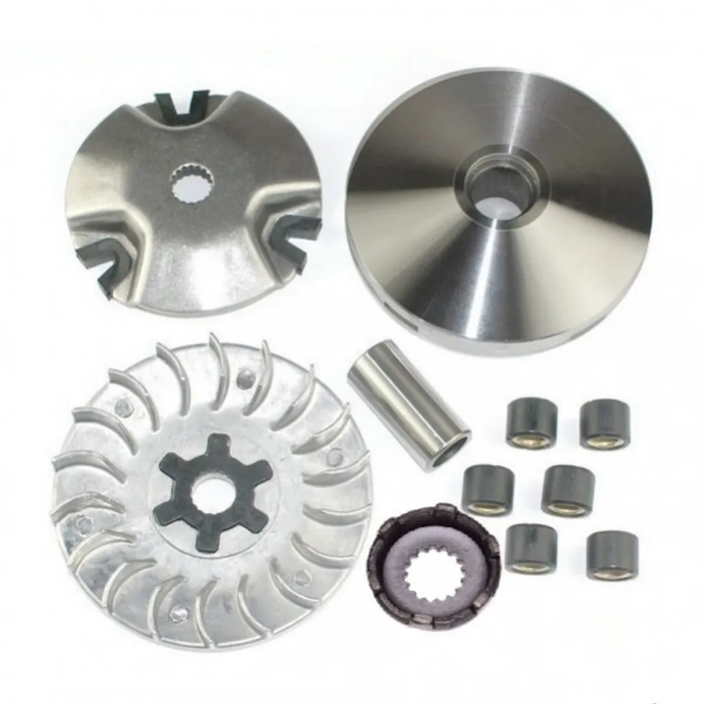 Variomatik Kit Motoforce RACING, inkl. Keilriemen / Riemenscheibe, 5.5g / 6.0g - 15x12mm, Minarelli lang. für