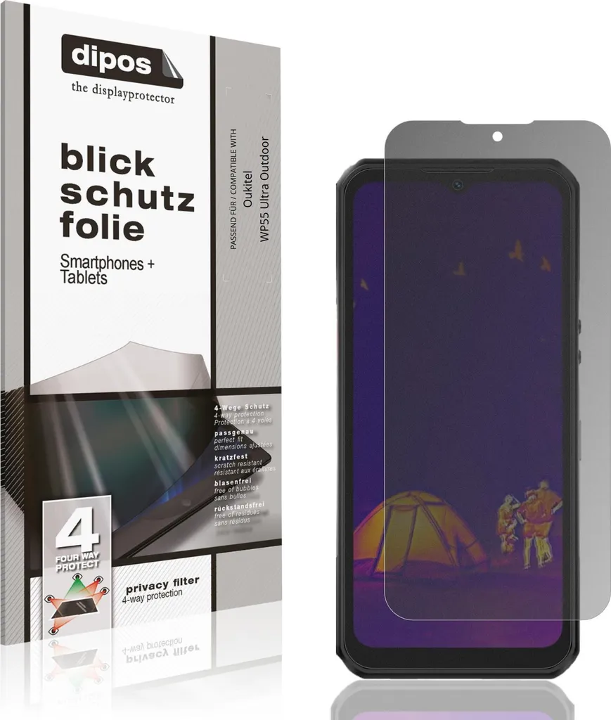 5x Pellicola Protettiva per Oukitel WP5 Pro (2020) Protezione Schermo Claro