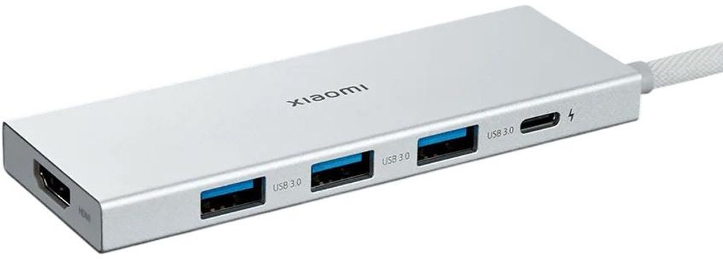 Xiaomi XMDS05YM laptopdock/poortreplicator. Bedrade USB 3.2 Productafbeelding 