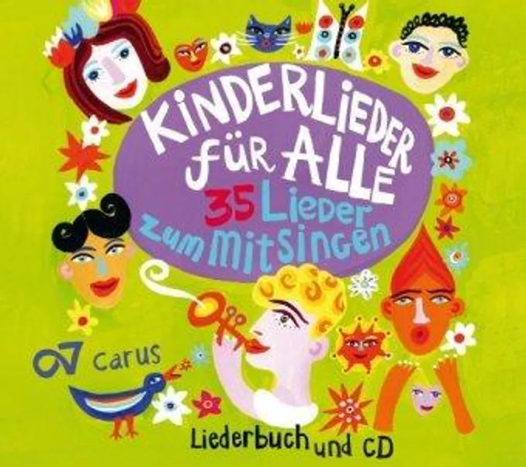 Kinderlieder für alle CD de chansons enfantines avec livret de paroles