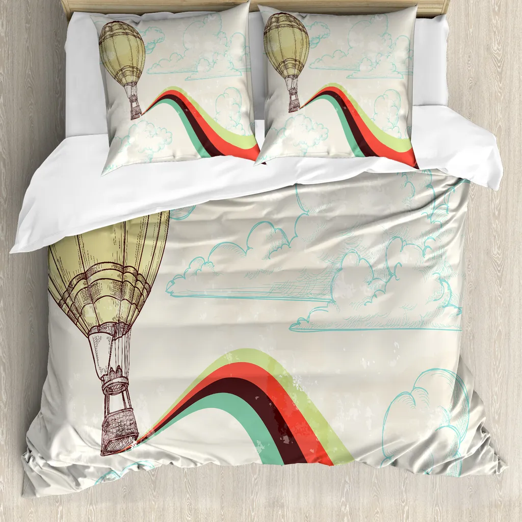 Copripiumino New York Vintage 200x200 cm - Abakuhaus Antiacaro
