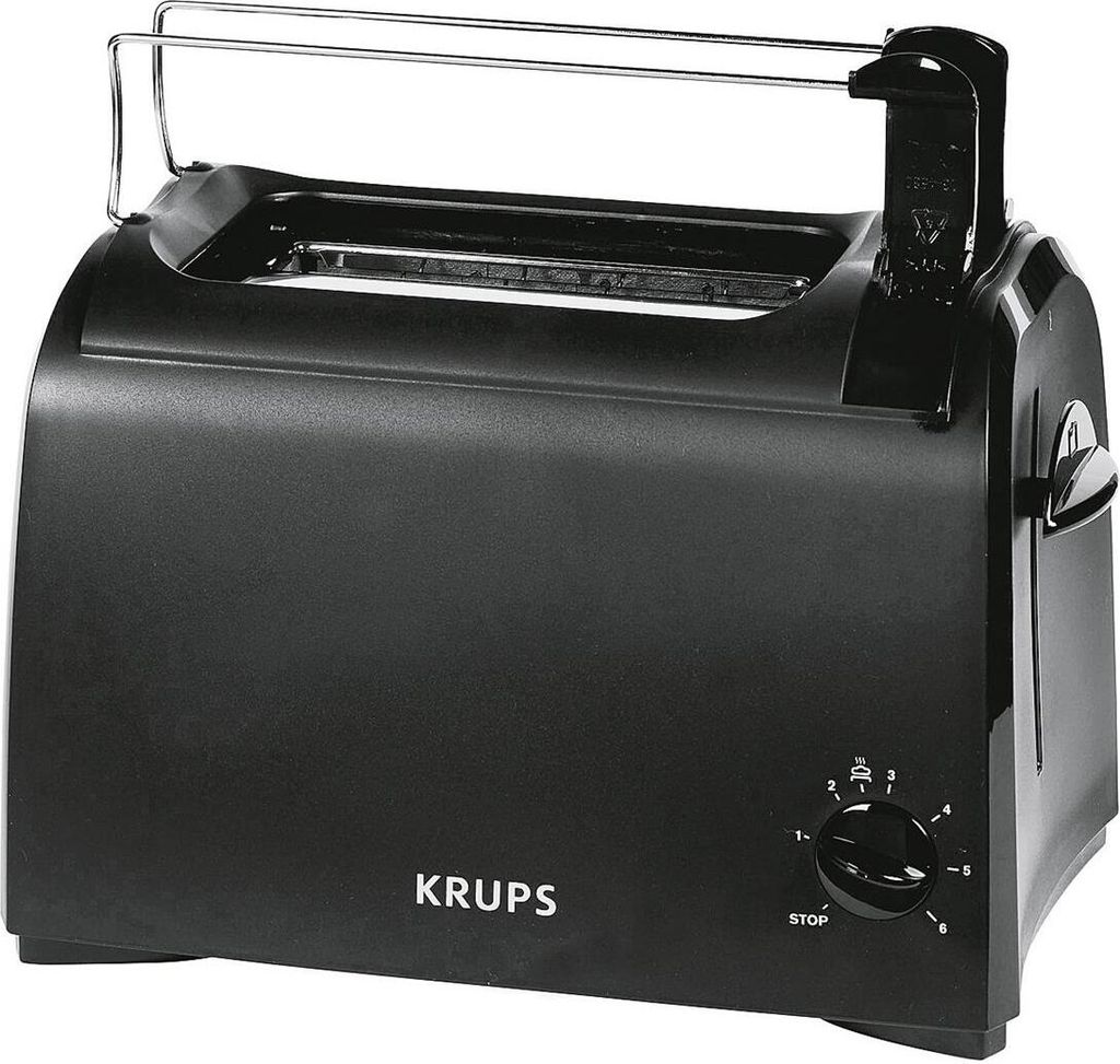 KRUPS Toaster KH 1518 700 W schwarz Produktbild 