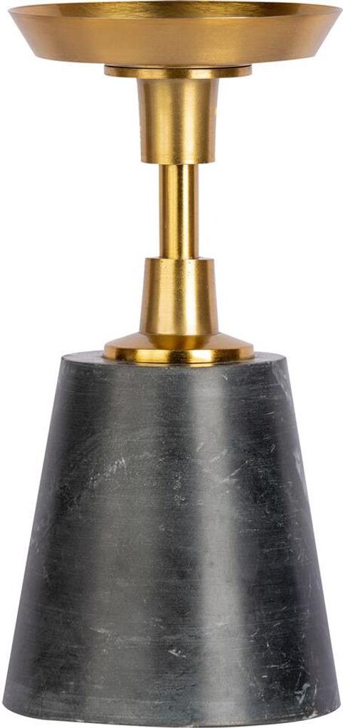 Kerzenständer Tilo 100 Schwarz / Gold