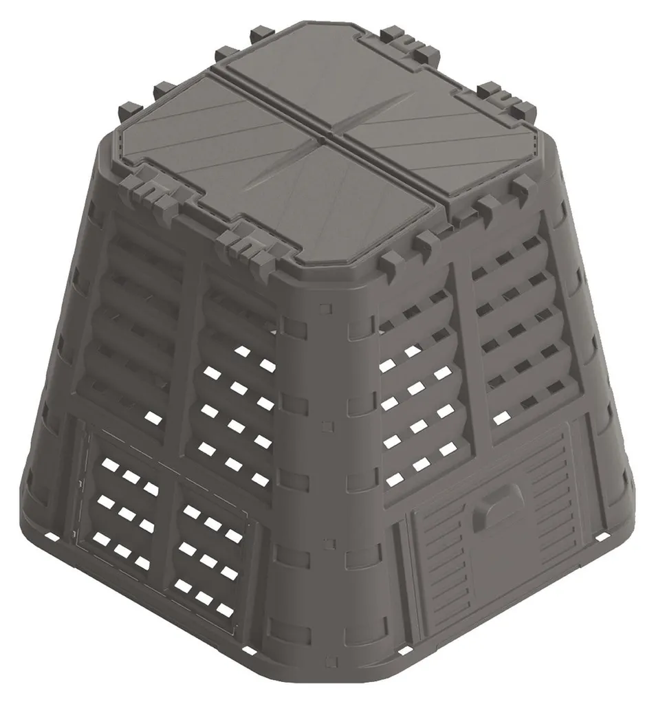 Composteur 480L anti-odeurs KOMPOBOX BRIXO pour recycler sans nuisance