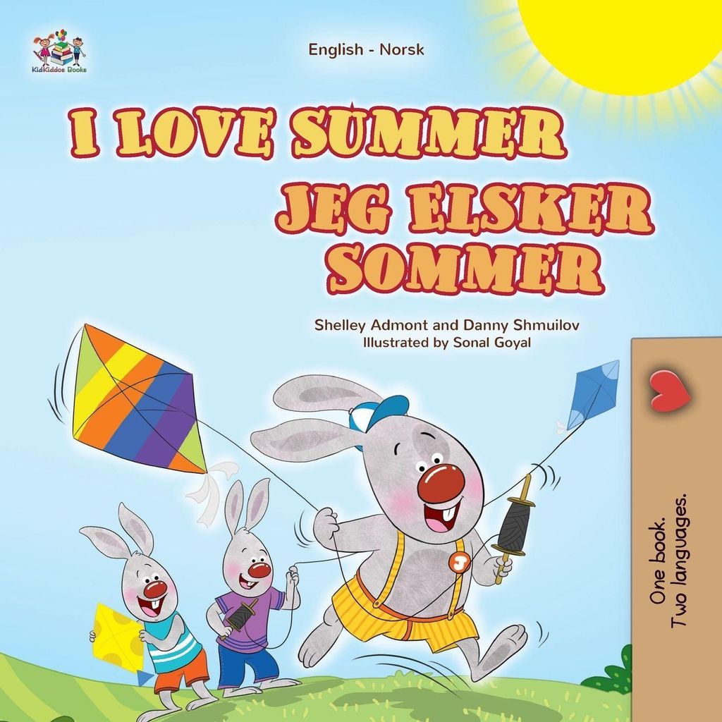I Love Summer (English Norwegian Bilingual Children's Book)