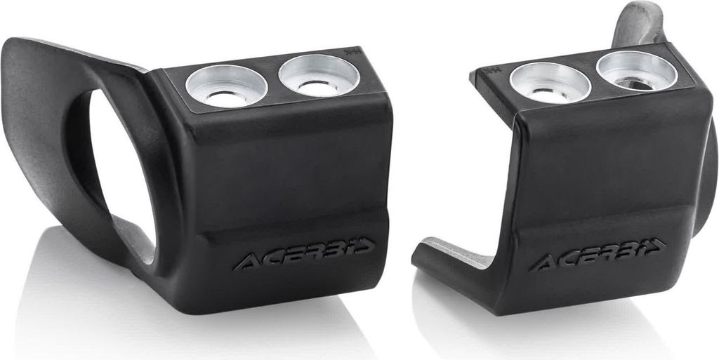 ACERBIS Schwarze Gabelschutz für Honda/Kawasaki