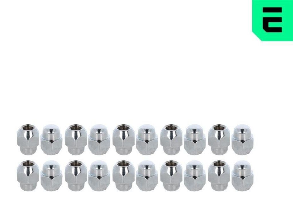 20x OPTIMAL Radmutter Kegelbund F M12x1,5 SW21 für HYUNDAI Tucson (TL, TLE) für TOYOTA Yaris Schrägheck (P13) für KIA SPORTAGE (SL) für MAZDA ...