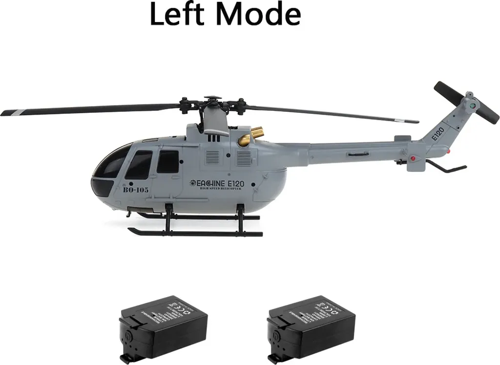 Hélicoptère télécommandé extérieur grand rayon d'action avec gyroscope - 2